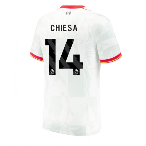 Liverpool Federico Chiesa #14 Tredjeställ 2024-25 Kortärmad